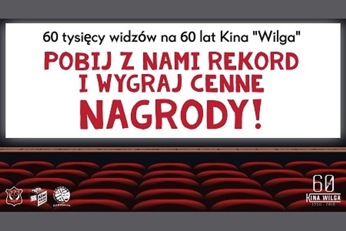 Bijemy rekord! 60 tysięcy widzów na 60 lat kina!