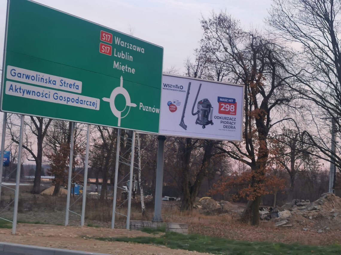 Błąd na znaku przy nowym rondzie. Kierowcy zwrócili uwagę, burmistrz reaguje [aktualizacja]