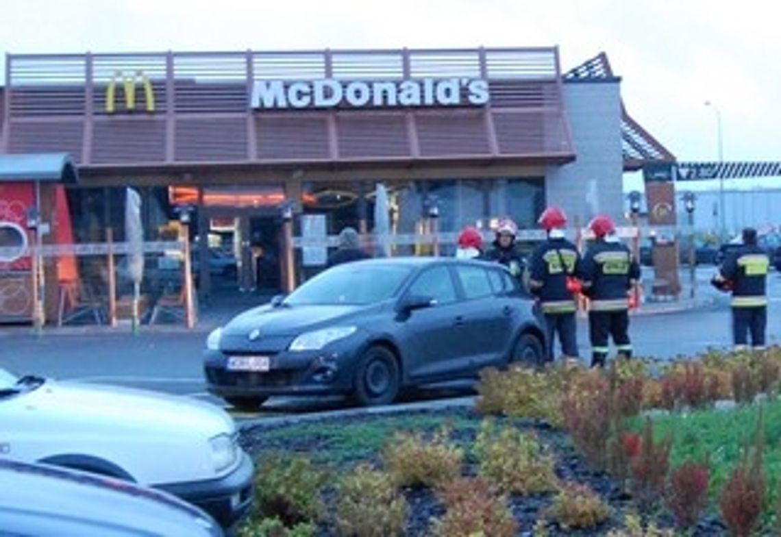 Bomba w McDonald?s?