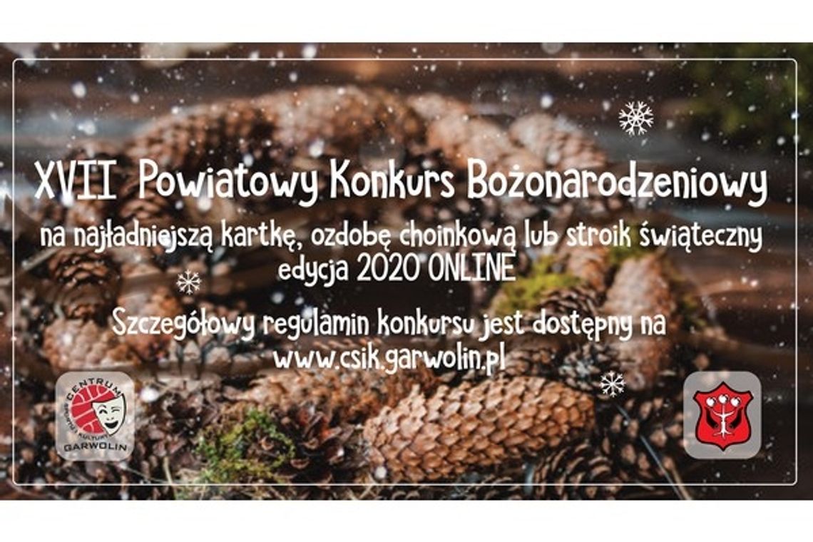 Bożonarodzeniowy konkurs plastyczny w CSiK