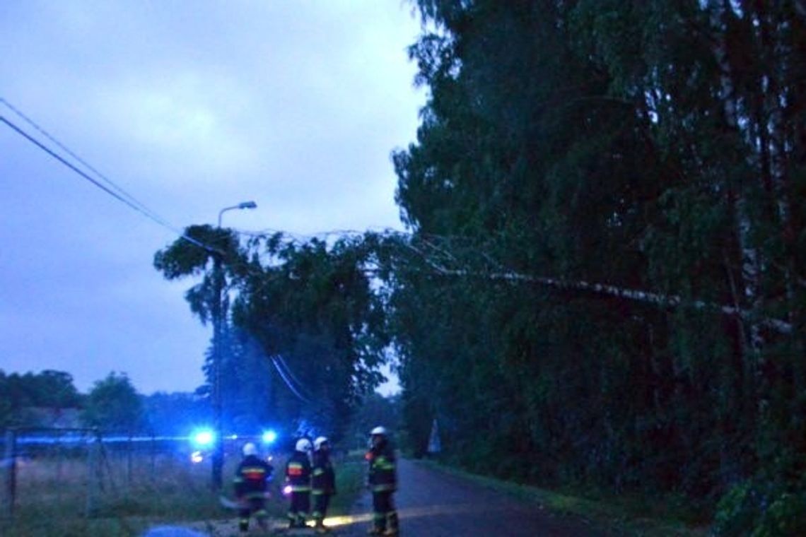 Burze pozbawiły mieszkańców prądu i wody