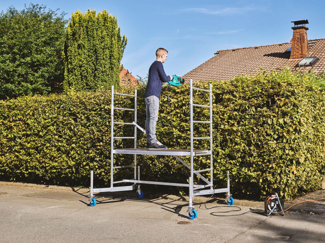 ClimTec od Krause: lekkie, bezpieczne i wielofunkcyjne rusztowanie do prac na wysokości