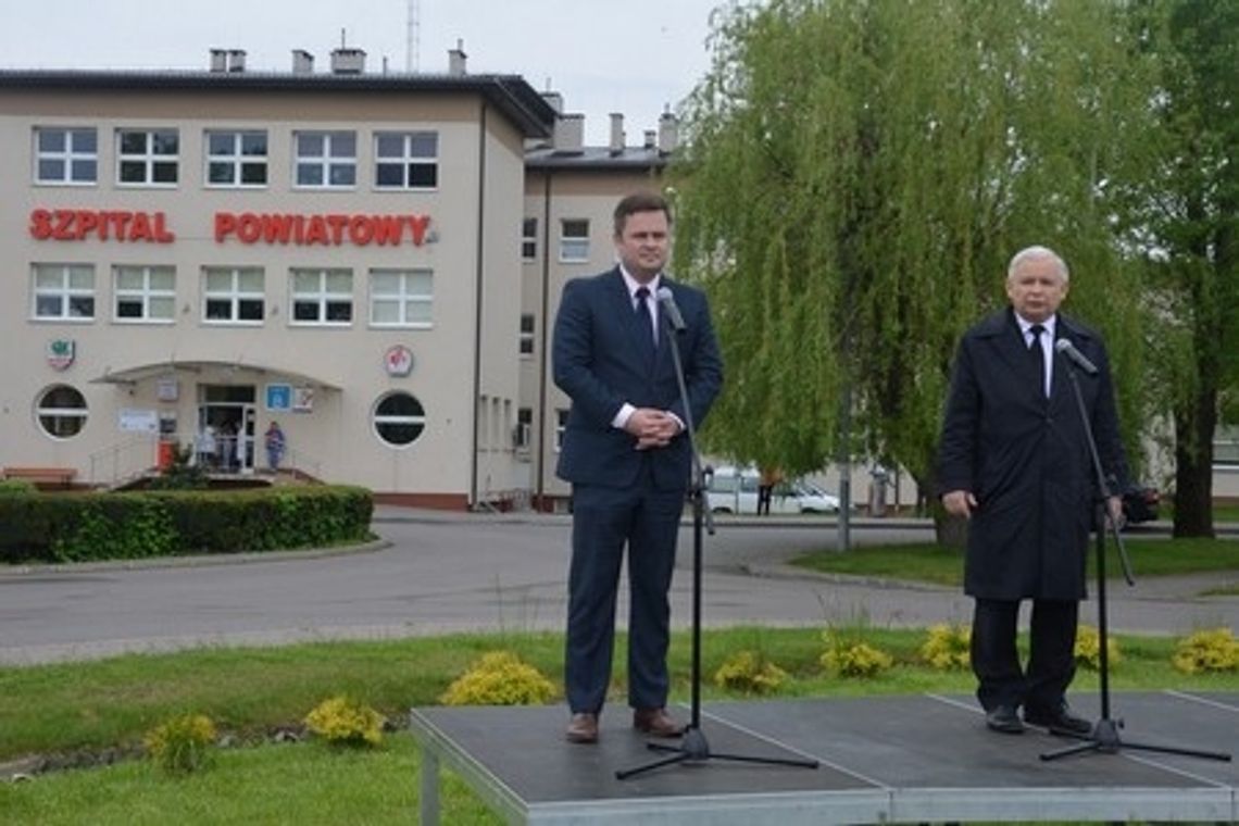 Co Jarosław Kaczyński robił w Garwolinie? [video]