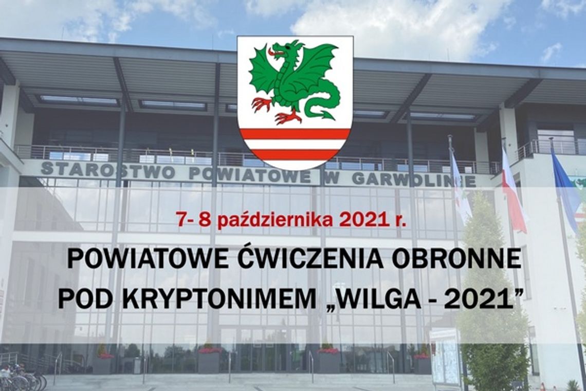 Ćwiczenia w powiecie. Mogą być opóźnienia w obsłudze