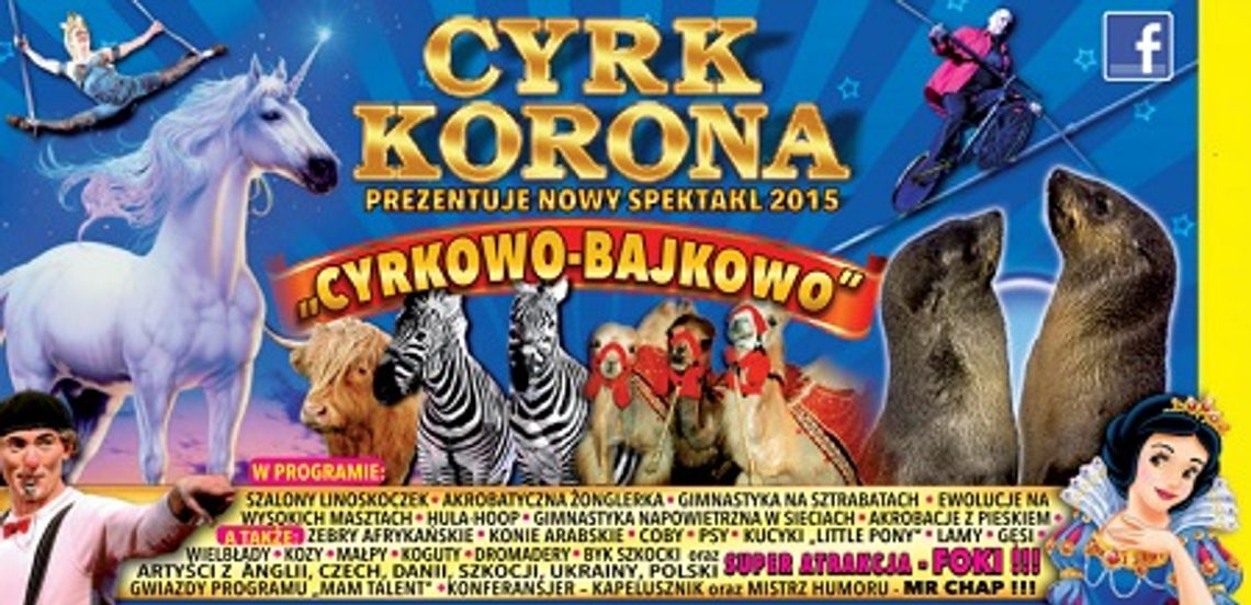 Cyrkowo-bajkowo w Koronie