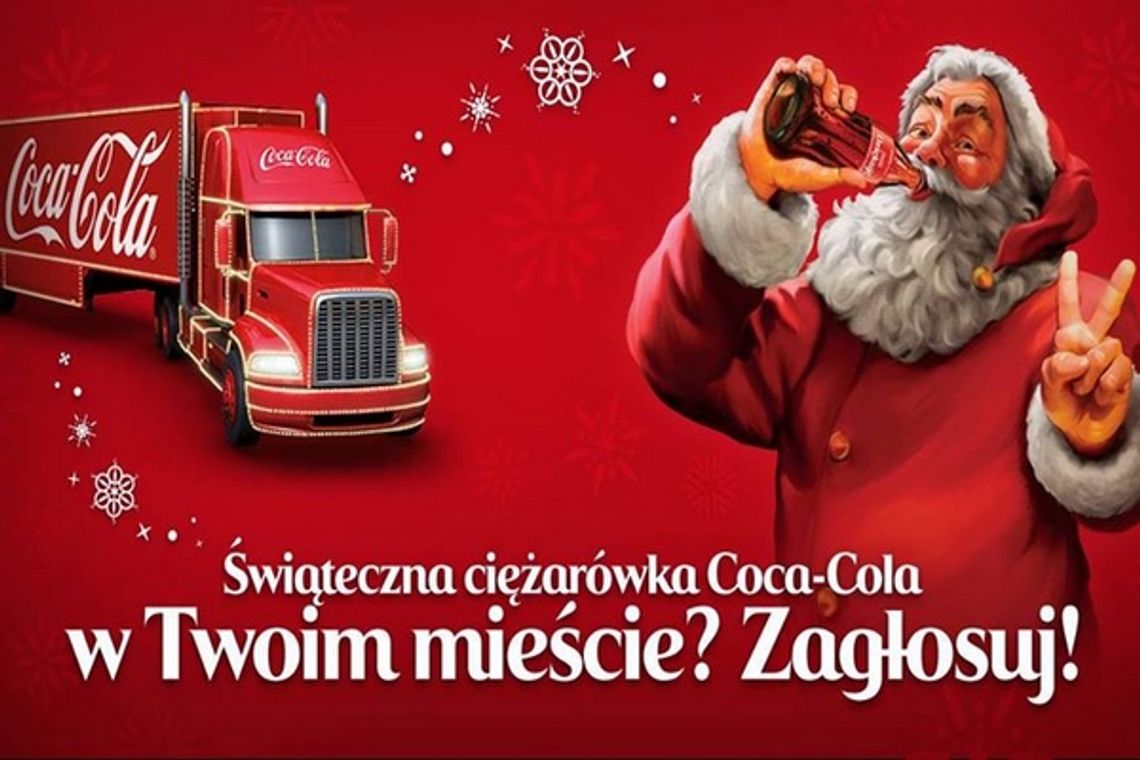 Czy do Garwolina przyjedzie ciężarówka Coca-Coli?