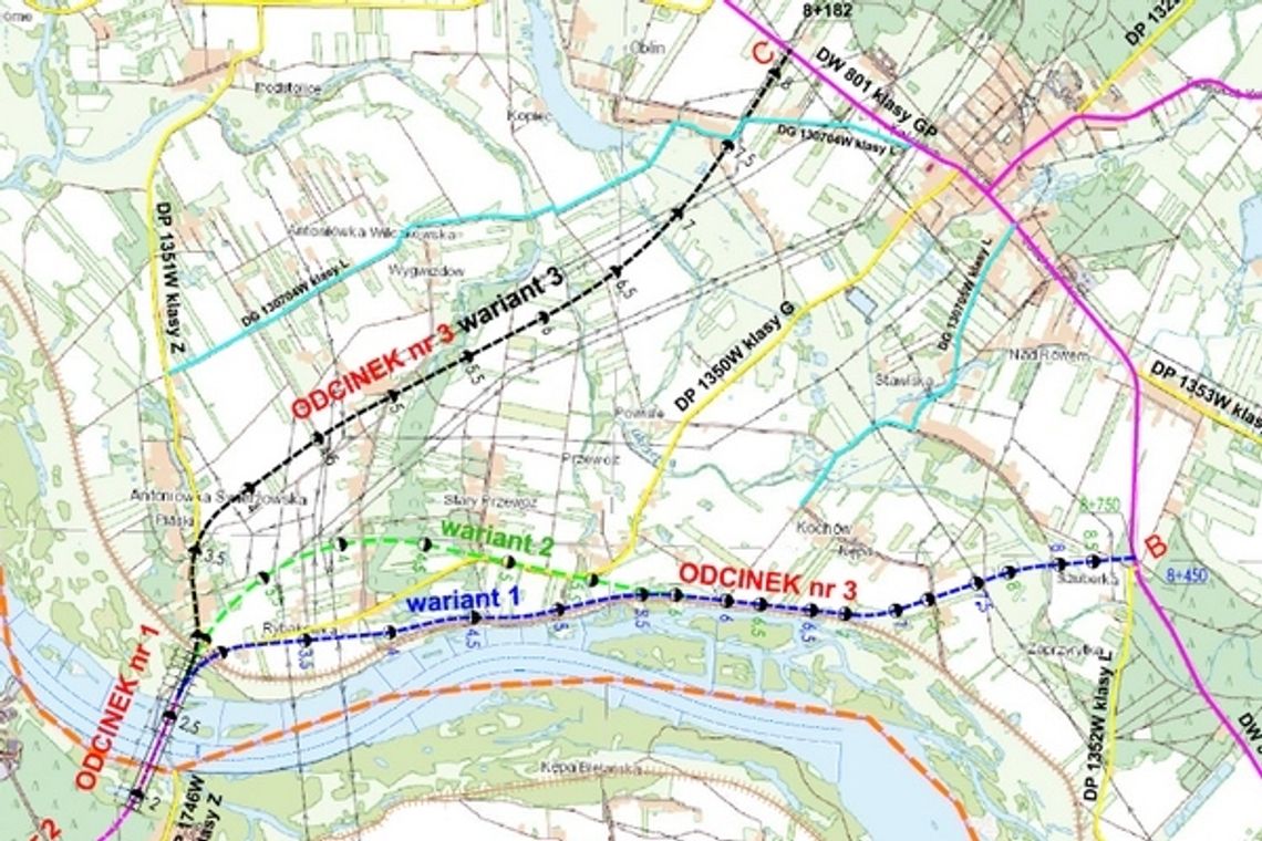 Debatowali o wariancie drogi dojazdowej do mostu