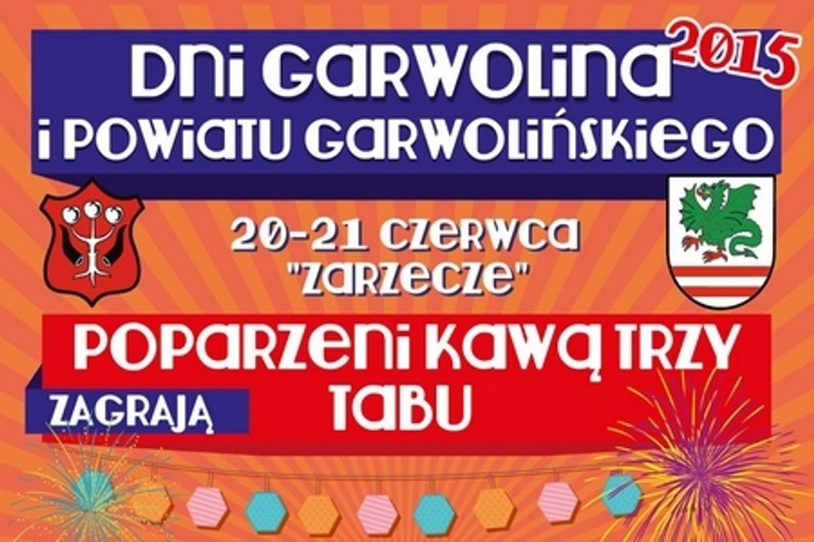 Dni Garwolina i Powiatu Garwolińskiego 2015 [program]