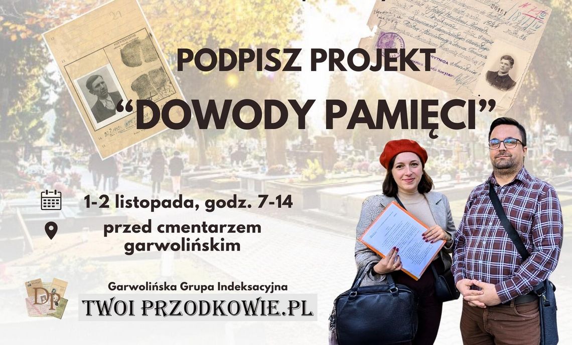 „Dowody Pamięci” – podpisz się pod ustawą, która pomoże odkrywać historię przodków