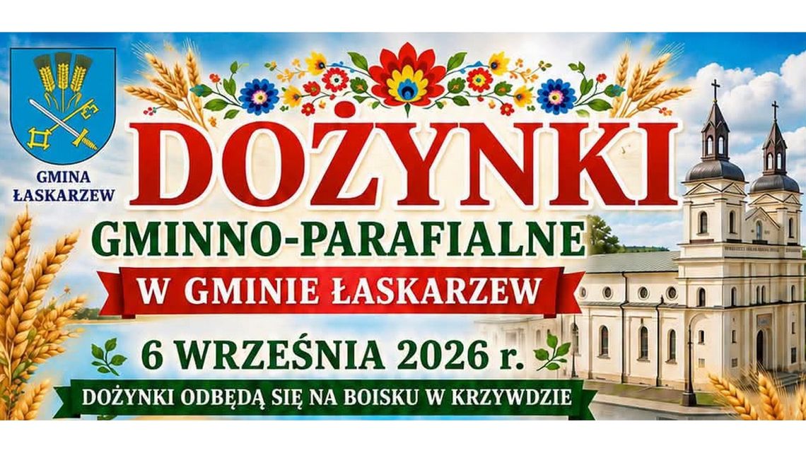 Dożynki gminno-parafialne w Krzywdzie. Będzie muzycznie i tanecznie Dożynki gminno-parafialne w Krzywdzie. Będzie muzycznie i tanecznie