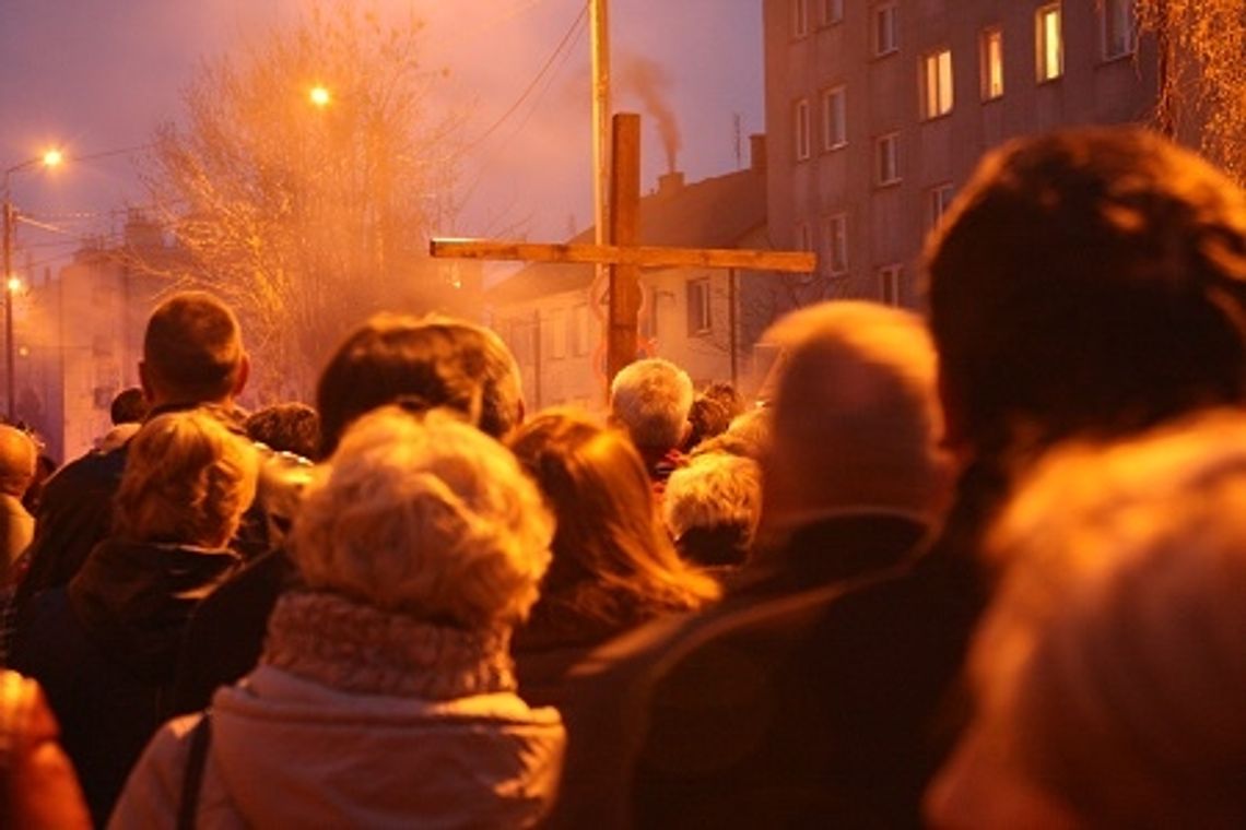 Droga krzyżowa na początek Wielkiego Tygodnia