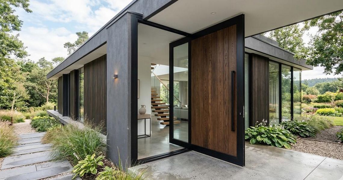 Drzwi pivotowe w nowoczesnym domu ? inspiracje i praktyczne porady Drzwi pivotowe w nowoczesnym domu ? inspiracje i praktyczne porady