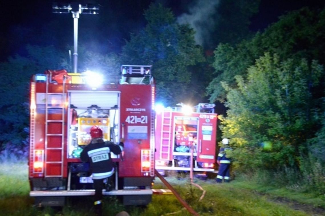 Dwa pożary w jednej wsi. Mężczyzna na skraju śmierci