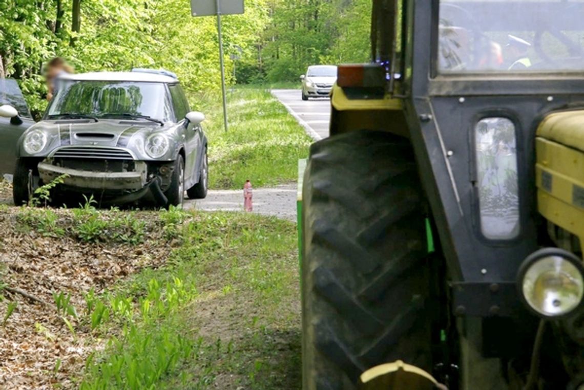 Dwa zdarzenia z udziałem ciągników