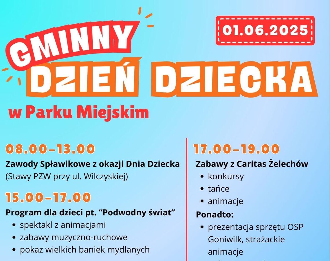 Dzień Dziecka w Żelechowie z mnóstwem atrakcji Dzień Dziecka w Żelechowie z mnóstwem atrakcji