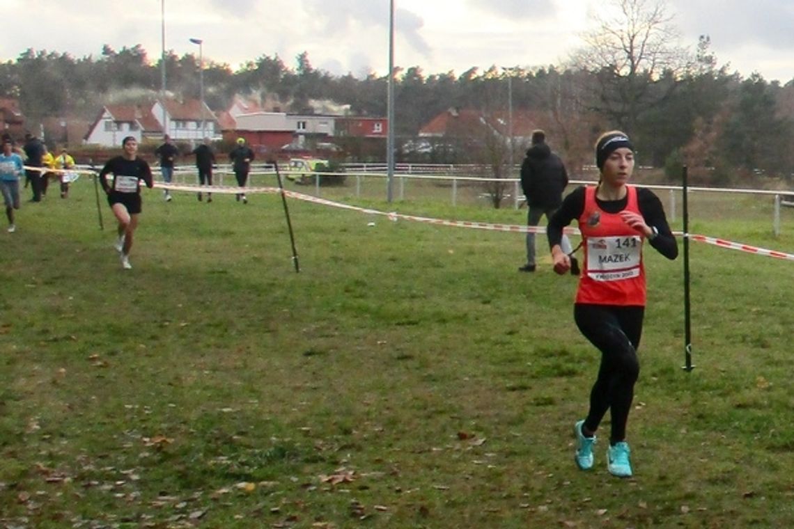 Emilia Mazek w krajowej  czołówce biegaczek