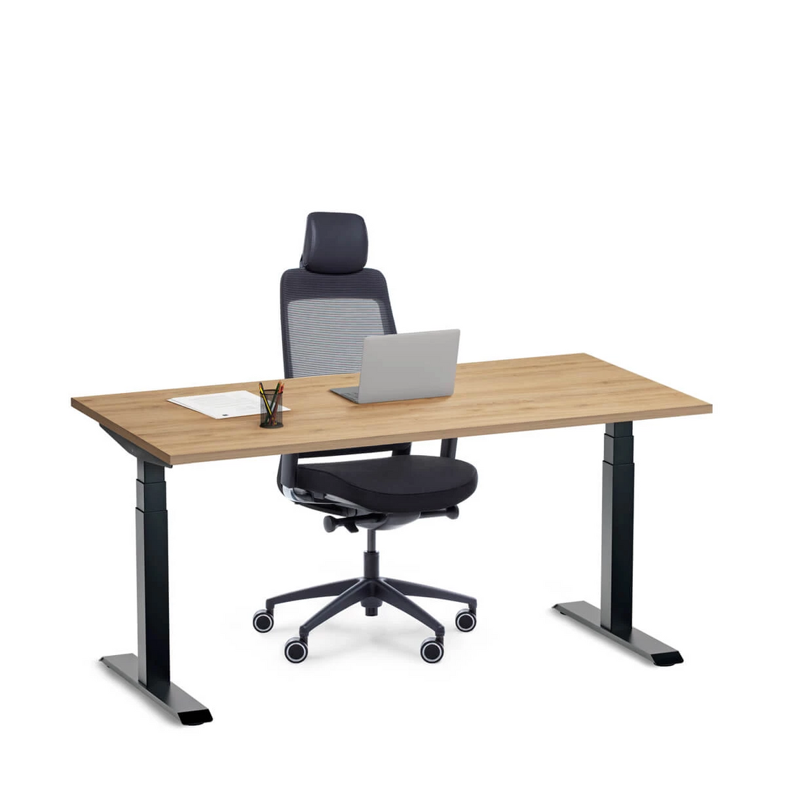 Ergonomiczne biurka do firmy i krzesła