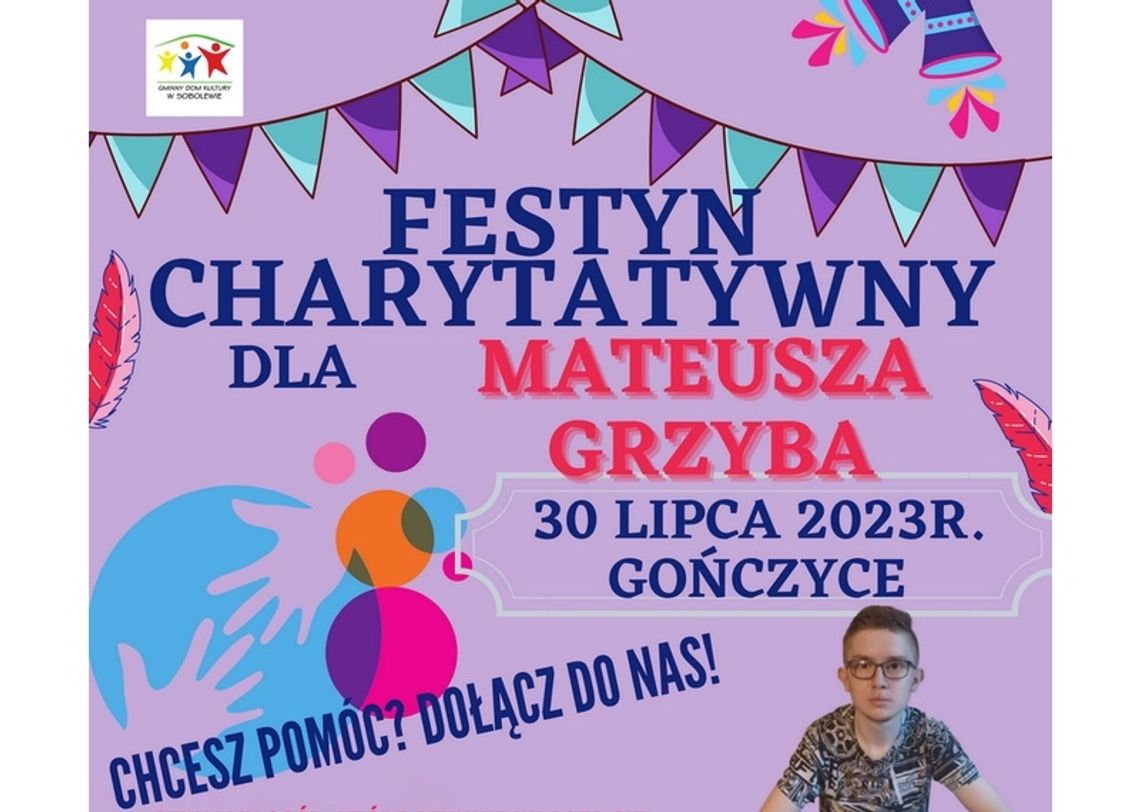 Festyn na rzecz Mateusza. Możesz pomóc!