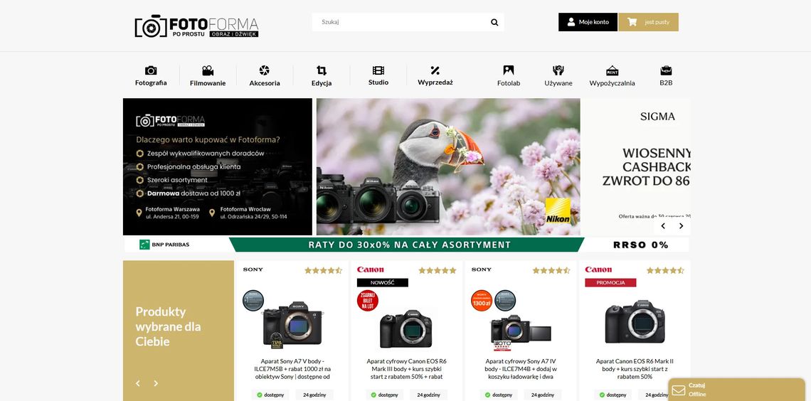 Fotoforma pomaga fotografom podejmować lepsze decyzje zakupowe Fotoforma pomaga fotografom podejmować lepsze decyzje zakupowe