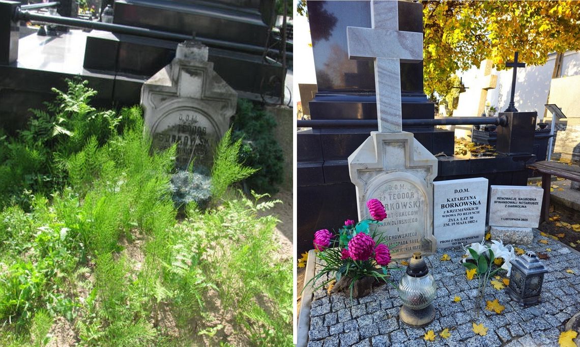 Garwolińscy notariusze odnowili nagrobek rejenta sprzed 150 lat. „To naturalny odruch szacunku” Garwolińscy notariusze odnowili nagrobek rejenta sprzed 150 lat. „To naturalny odruch szacunku”