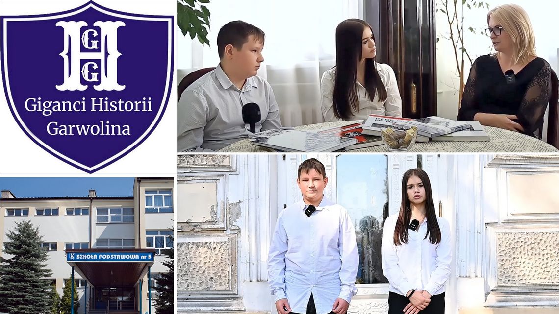 Giganci Historii Garwolina – uczniowie SP nr 5 odkrywają przeszłość miasta Giganci Historii Garwolina – uczniowie SP nr 5 odkrywają przeszłość miasta