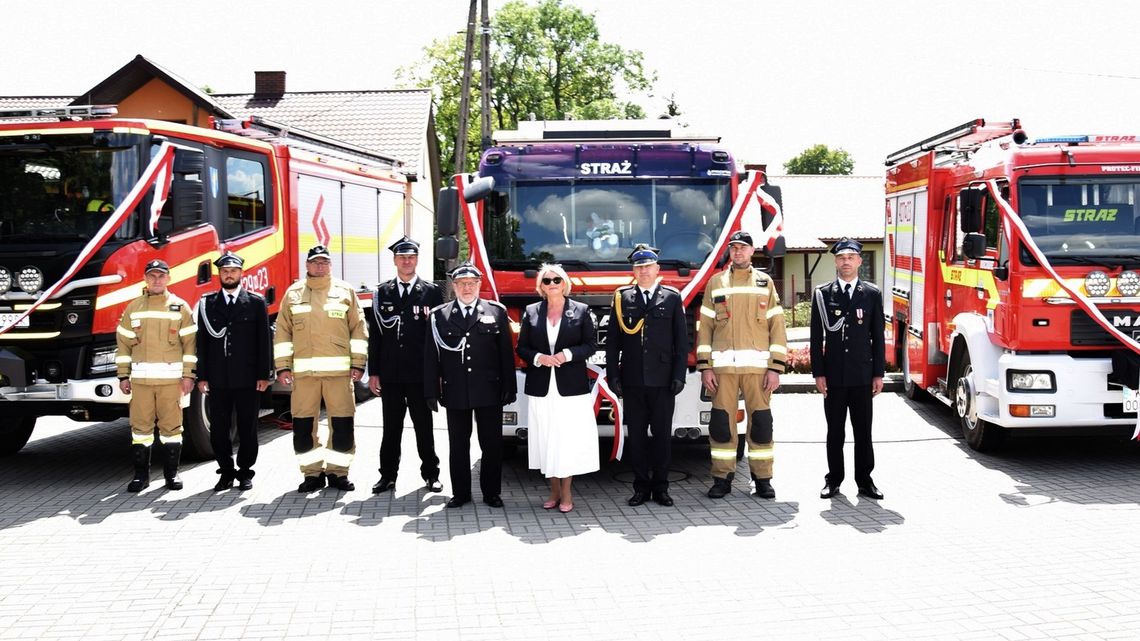 Gm. Borowie: Nowe wozy dla trzech jednostek OSP Gm. Borowie: Nowe wozy dla trzech jednostek OSP