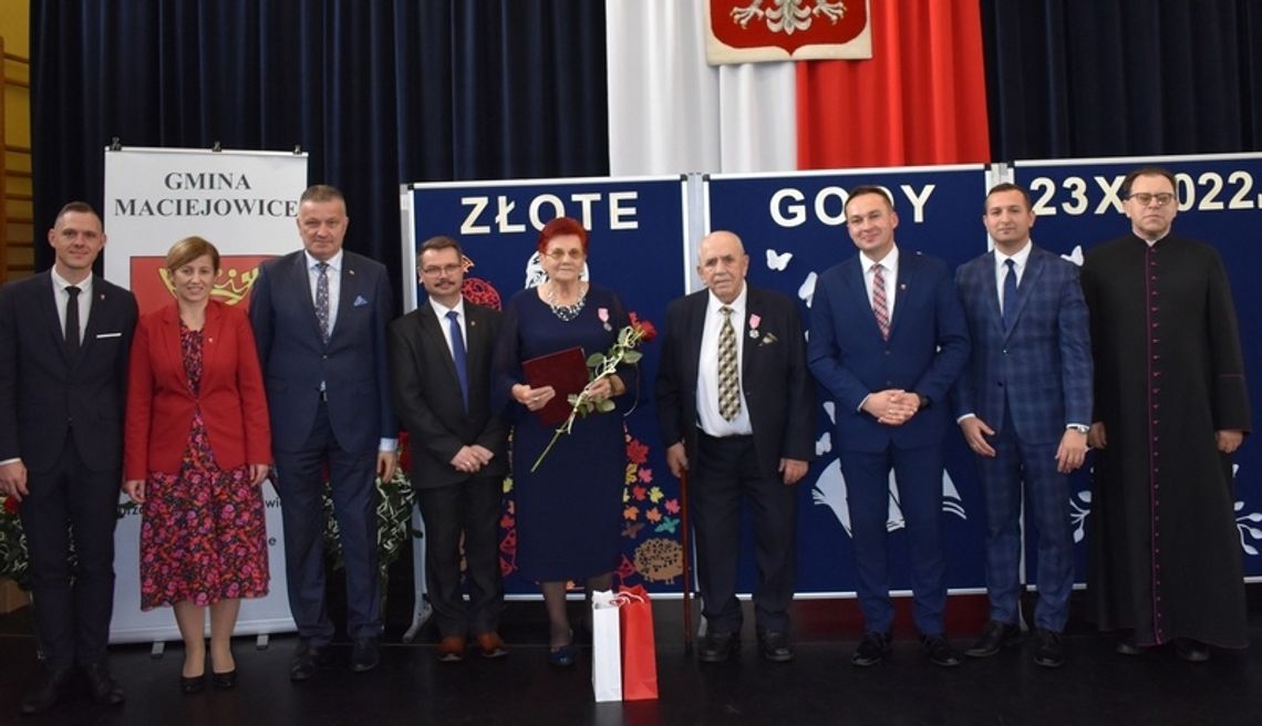 Gm. Maciejowice: Medale za długoletnie pożycie