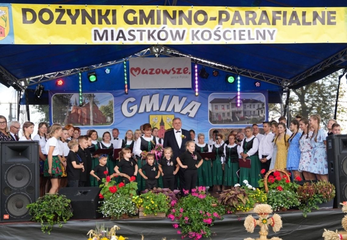Gm. Miastków Kościelny: Dożynkowe tradycje podtrzymane