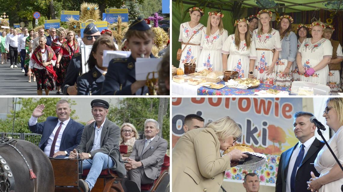 Gmina Borowie dziękowała za tegoroczne plony [wideo]