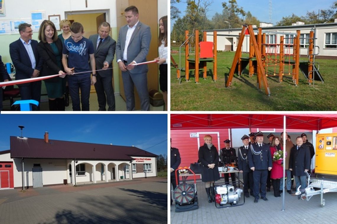 Gmina podsumowała inwestycje ze wsparciem województwa