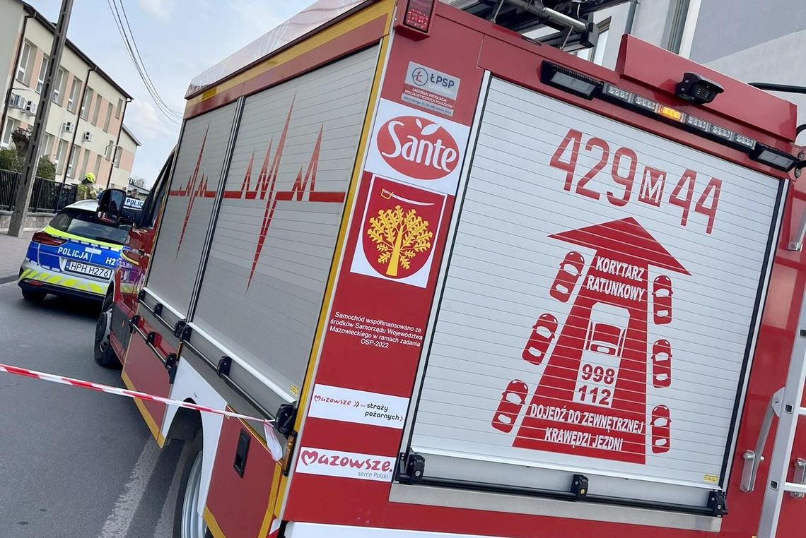 Groźne zderzenie opla z motocyklem