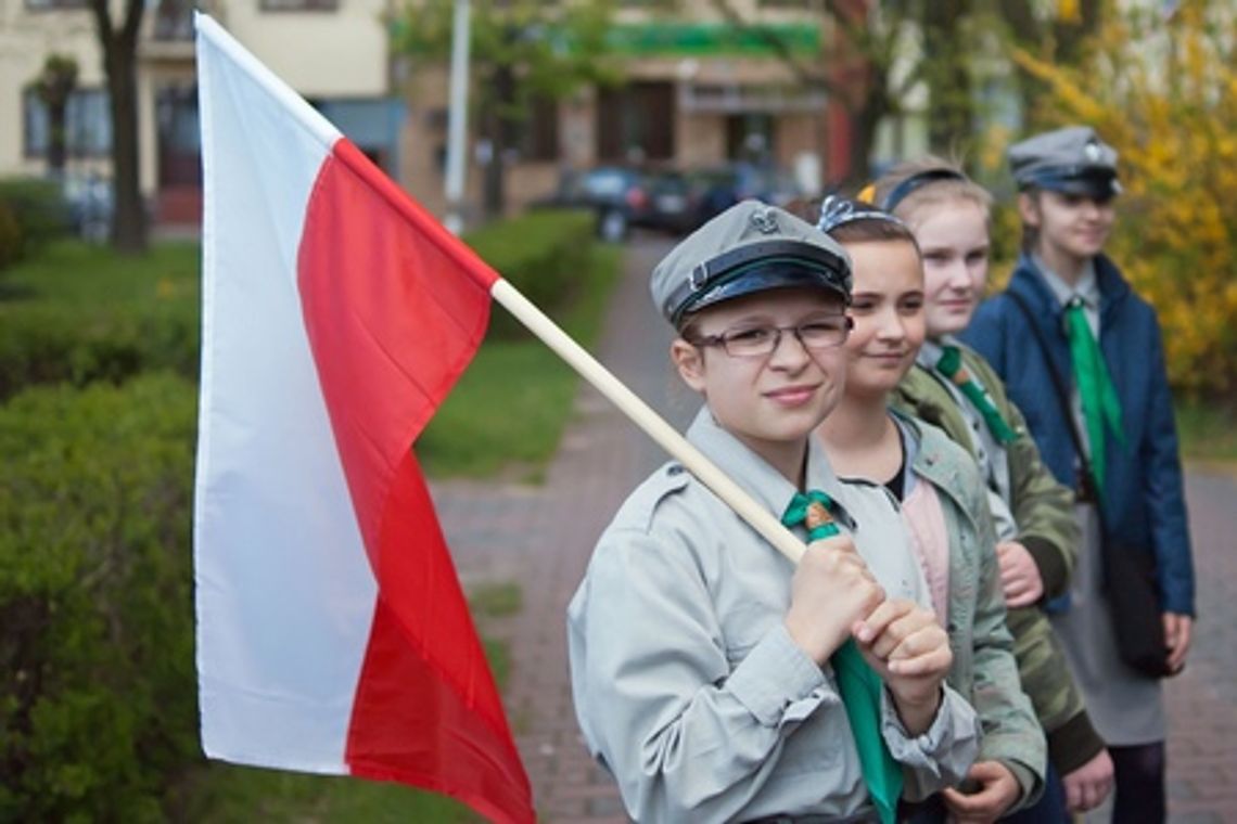 Harcerskie święto flagi w Łaskarzewie