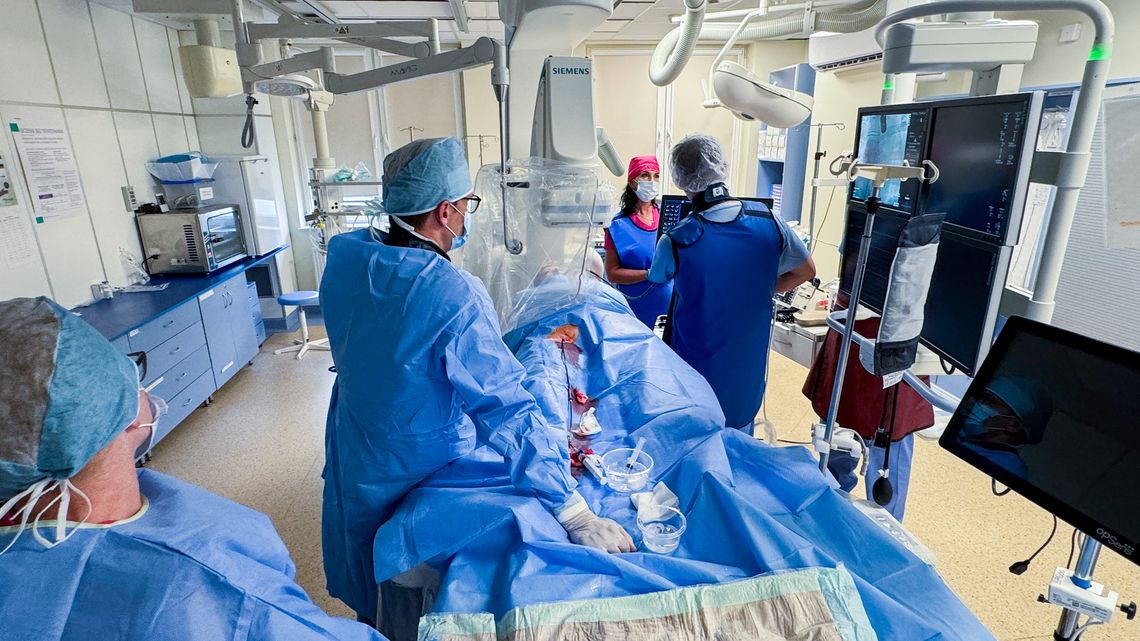 Historyczny zabieg w garwolińskim szpitalu. Po raz pierwszy zamknięto ASD bez operacji