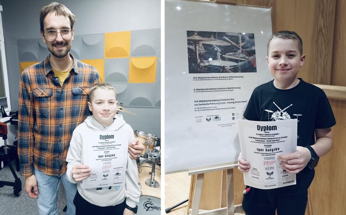 Igor ponownie najlepszy na Drum Fest w Opolu