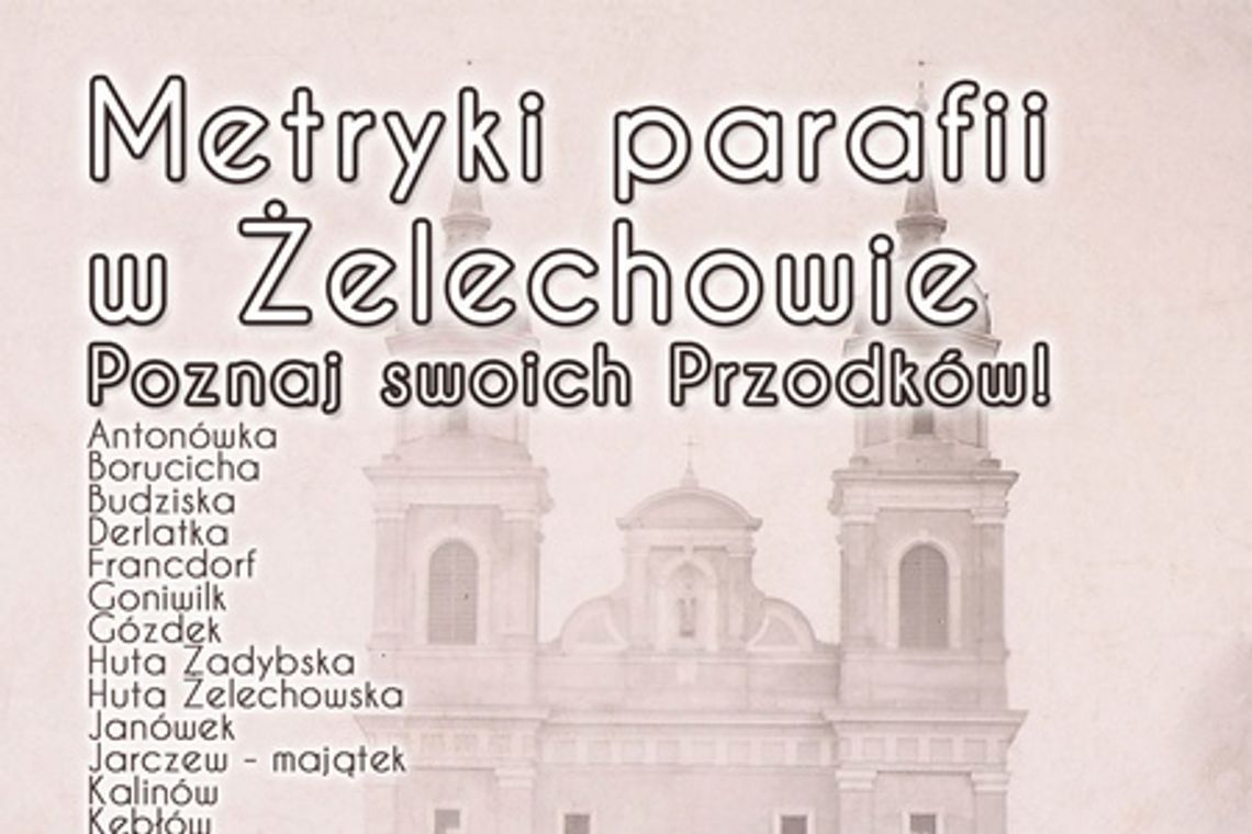 Indeksy metryk kościelnych parafii Żelechów