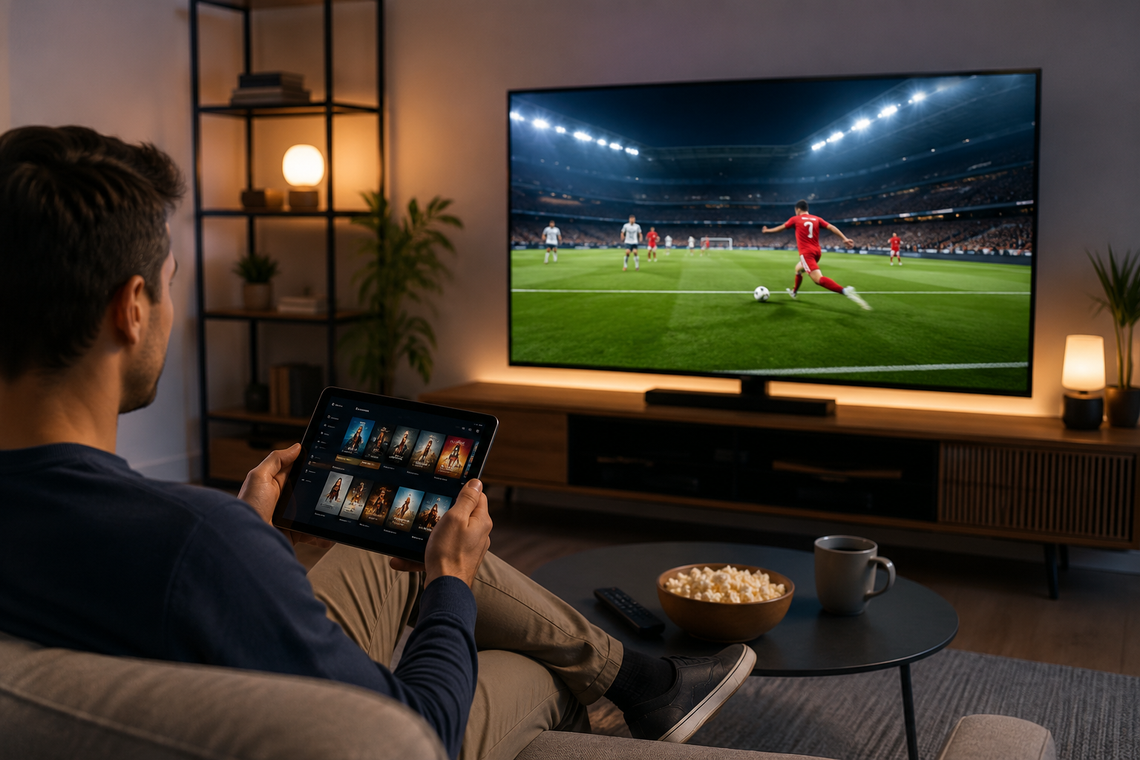 Jak nowocześnie oglądać telewizję i transmisje sportowe online