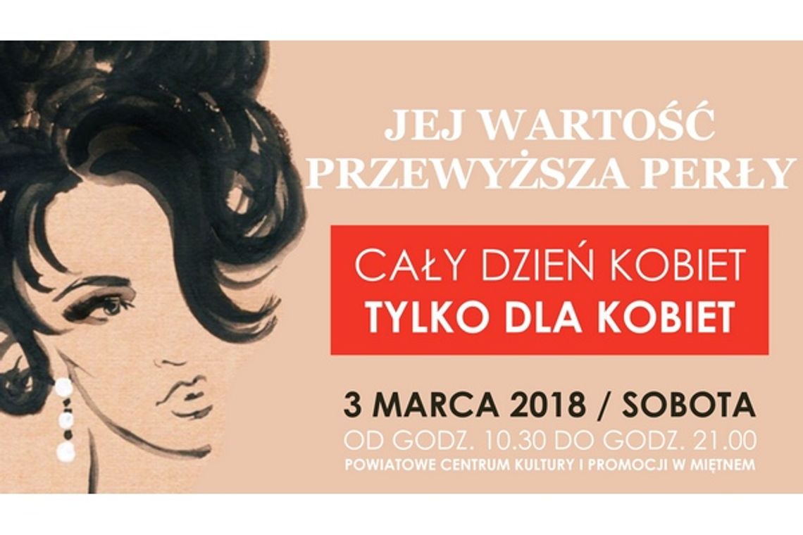 ?Jej wartość przewyższa perły? - spotkanie dla kobiet w dworku w Miętnem