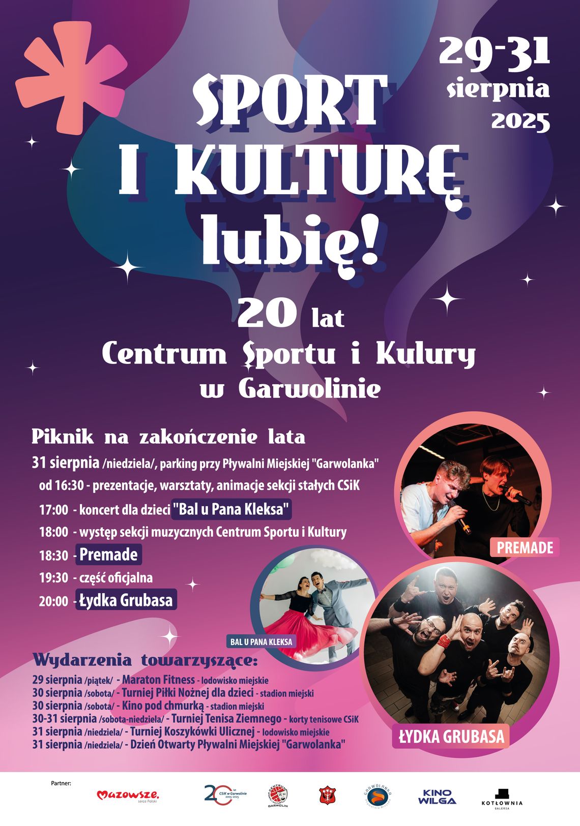 Już w ten weekend! Garwolin świętuje 20-lecie CSiK!
