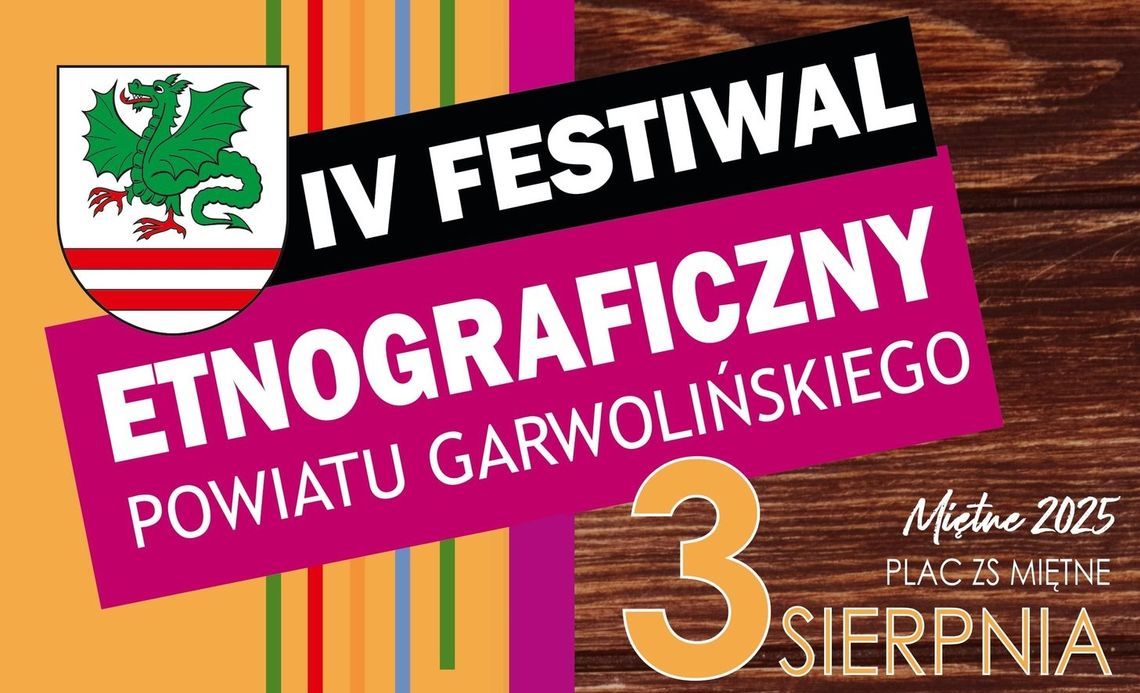 Kasza, kultura i kapela – IV Festiwal Etnograficzny już 3 sierpnia w Miętnem!