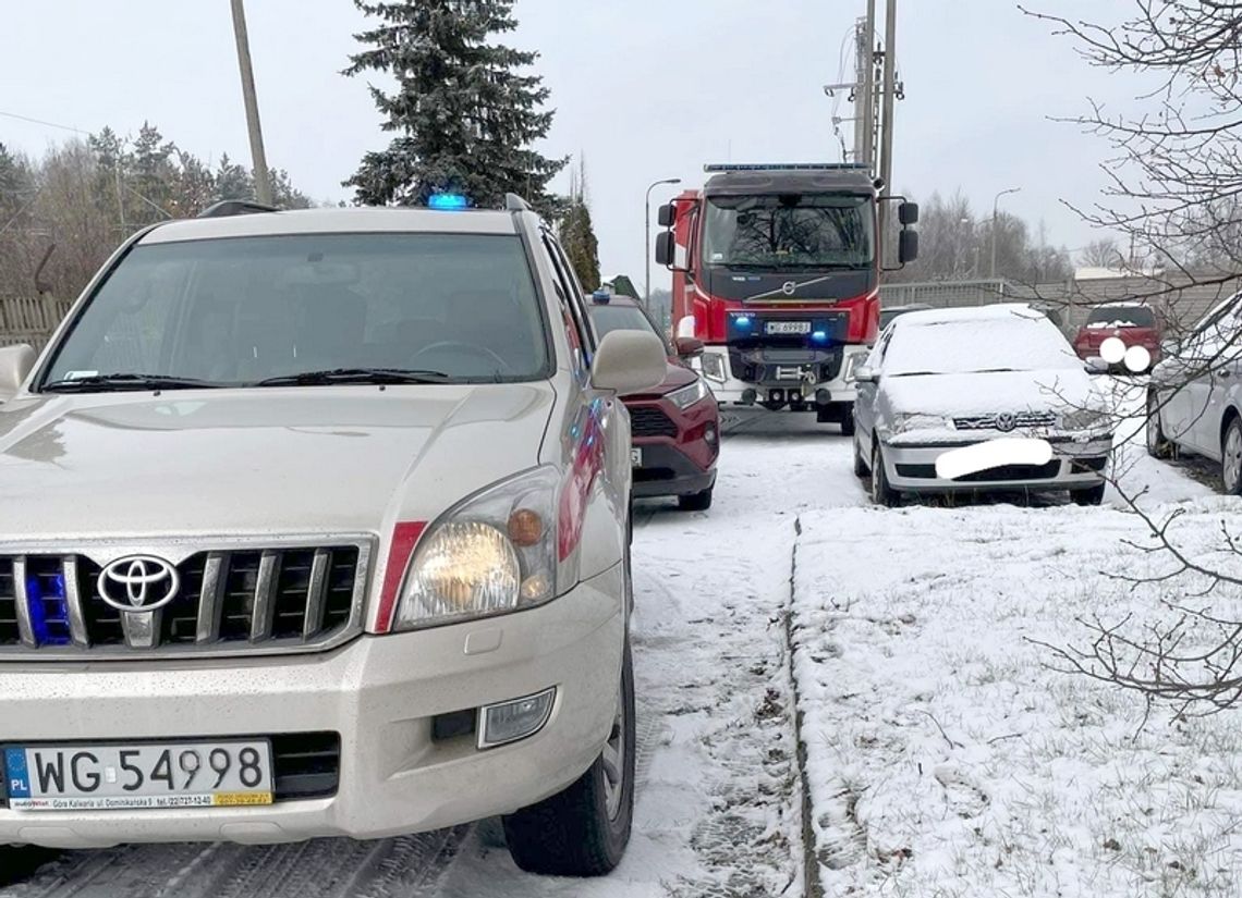 Katastrofa budowlana w Pilawie. Mężczyzna stracił nogę