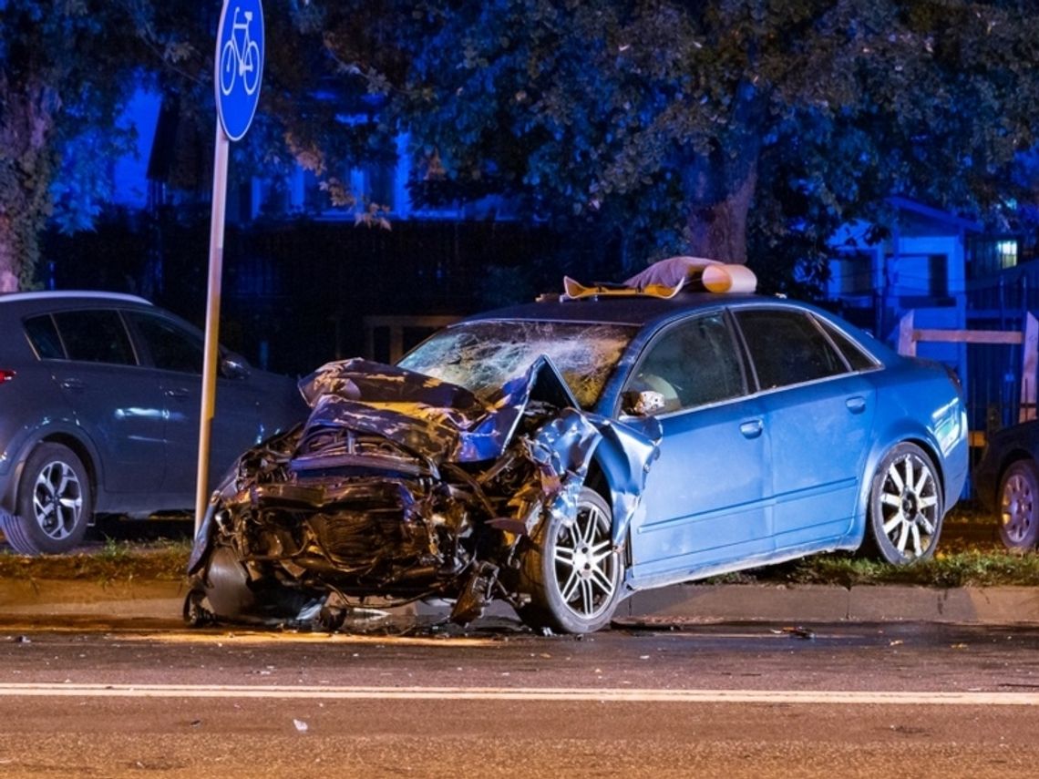 Kierowca audi z zarzutami. Przez miasto jechał 190 km/h