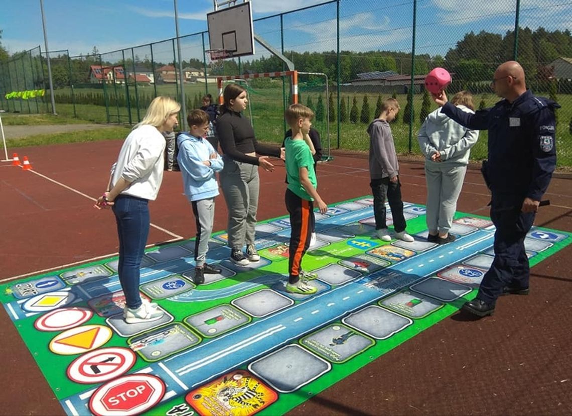 Kolejna odsłona „Bezpiecznego juniora” tym razem w Trojanowie