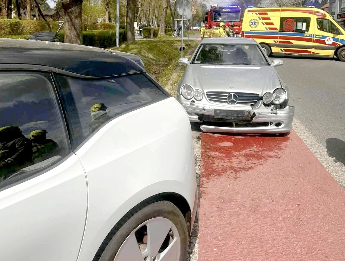 Kolizja na Kościuszki. Mandat dla sprawcy