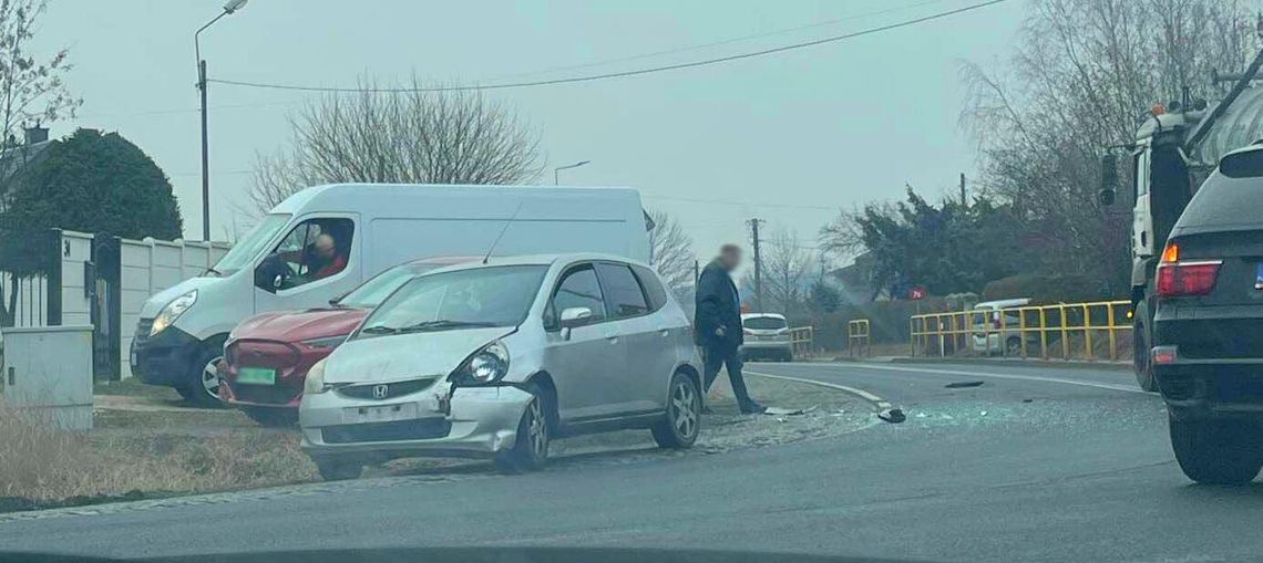 Kolizja na skrzyżowaniu