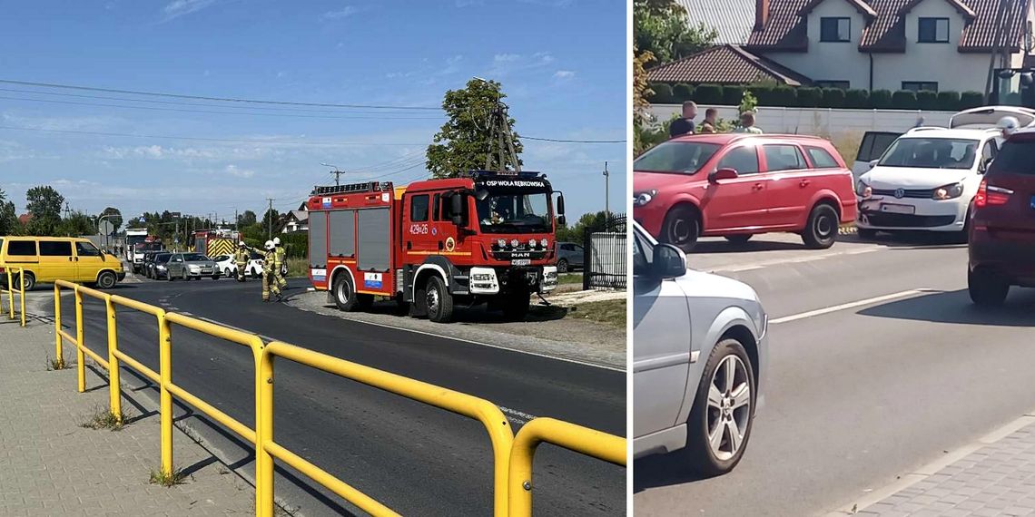 Kolizja na skrzyżowaniu