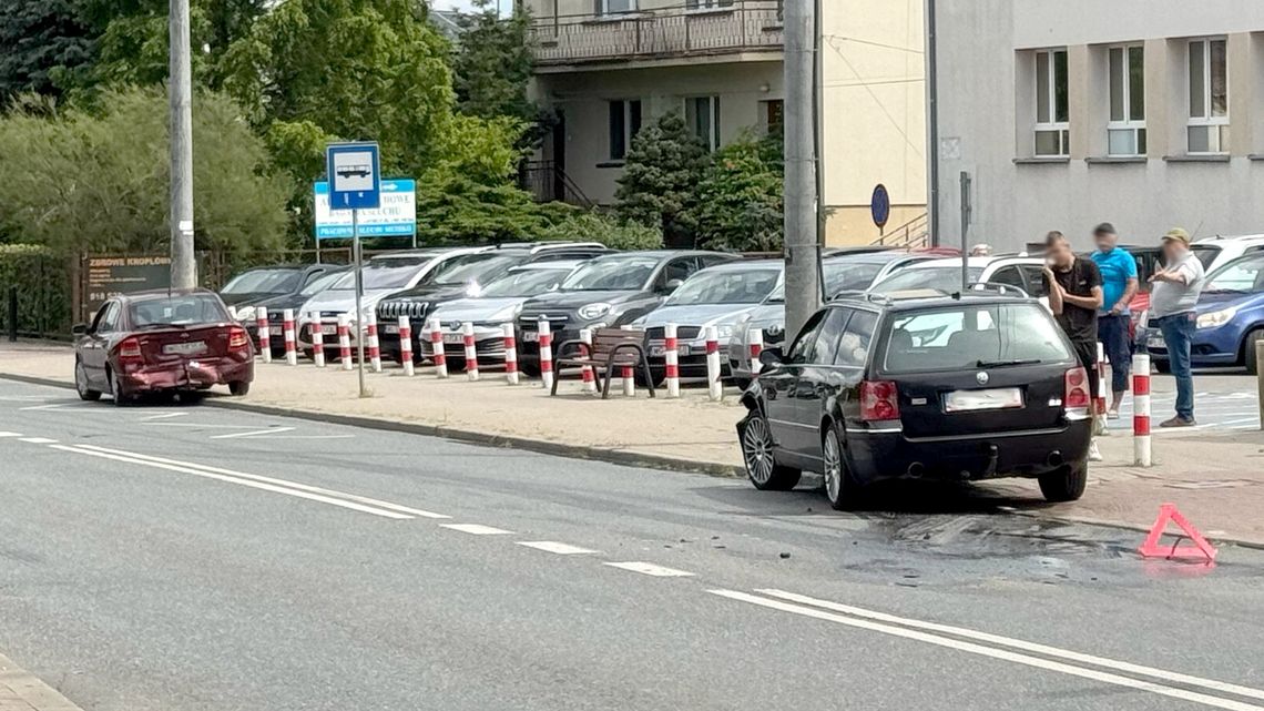 Kolizja pod przychodnią Kolizja pod przychodnią