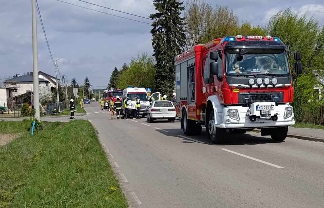 Kolizje z udziałem wózka oraz roweru