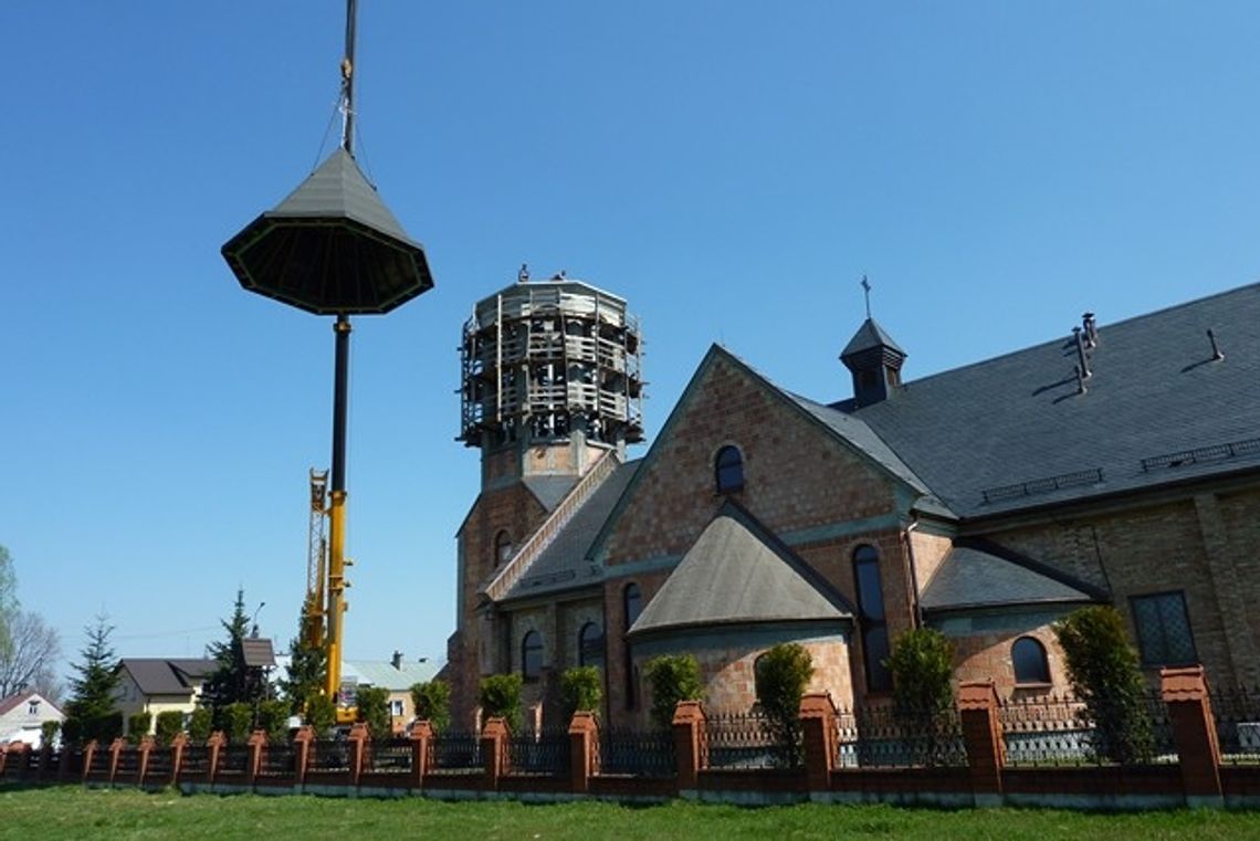 Kopuła jak krzyż na Golgocie