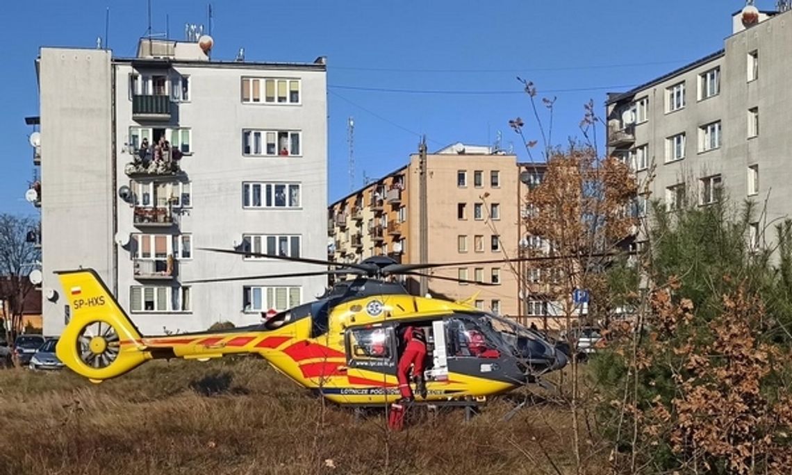 LPR lądował przy blokowisku