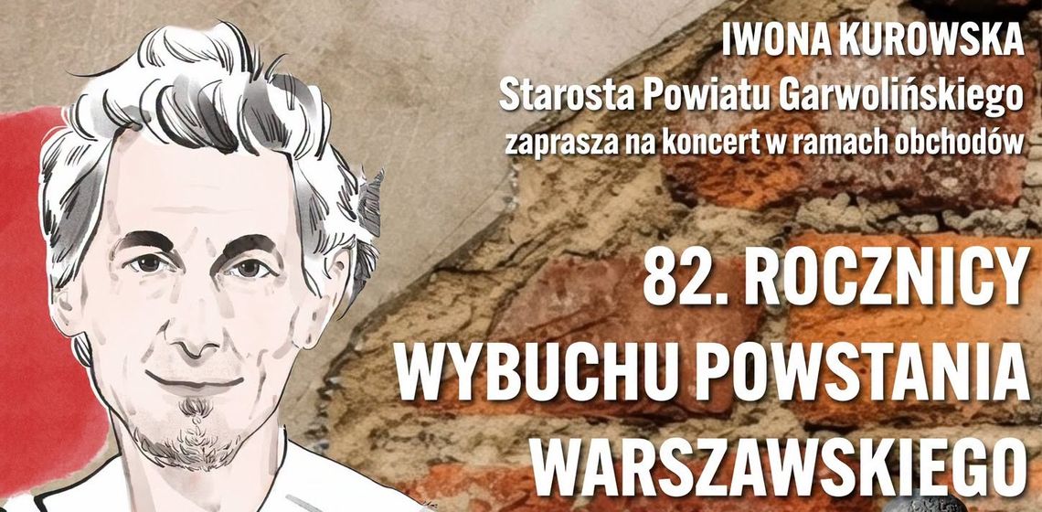 Maciej Miecznikowski wystąpi w Garwolinie. Wyjątkowy koncert z okazji rocznicy Powstania Warszawskiego